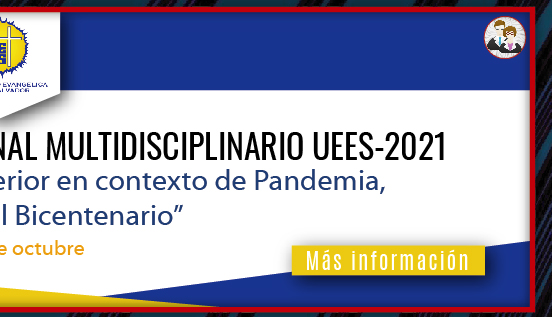 Congreso Científico Internacional Multidisciplinario UEES-2021 (Más información)